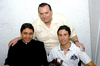 29052010 Freddy Rivas, Daniel Gómez y Manuel Santillán.