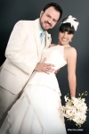 Srita. Celmira Arlem Fernández Sifuentes, el día de su boda con el Sr. Felipe Antonio Espinosa Díaz.

Foto Loggo