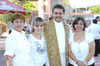 06062010 Eva, Blanca, padre Jaime y Diana.  EL SIGLO DE TORREÓN / ÉRICK SOTOMAYOR