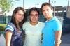 09062010 Paola Hinojosa, Gaby Bruder y Valeria Álvarez.