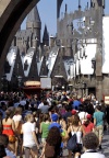 Los visitantes disfrutaron de una experiencia única de poderes sobrenaturales que los hace sentir parte del mundo de Harry Potter.