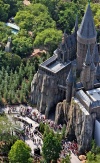 Los visitantes disfrutaron de una experiencia única de poderes sobrenaturales que los hace sentir parte del mundo de Harry Potter.