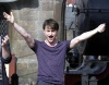 Daniel Radcliffe, más conocido por su interpretación de Harry Potter, junto a las estrellas de la misma saga Rupert Grint, Tom Felfon, Michael Gambom, Mattew Lewis, Warckwick Davis y los gemelos George y Fred Weasley, participaron en la ceremonia oficial de inauguración del parque.