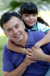20062010 Jorge Muñoz con su pequeña Mara.