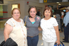 26062010 Cancún. María Rosa Cermeño fue recibida por Rosita y Esperanza Montoya.