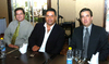 Integrantes de la agrupación. José Manuel Tamayo, Ernesto Rodríguez y Carlos Delgado.