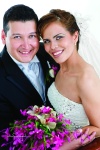 Srita. Faviola Hernández Mendoza, el día de su matrimonio con el Sr. Alejandro Liceaga Medina.-

Estudio Laura Grageda