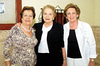 04072010 Estela Varela, María Elena Vargas y Pilar Rangel.