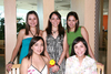 07072010 Alida Villarreal, Myriam Ramírez, Betty Reyes, Paola Luna y Estefanía Ruelas.