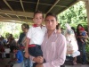 En su graduación de kinder Omar y su padrino Chuy.