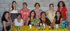 09072010 DESPUÉS. Ninfa Villarreal en compañía de Elsy, Laura, Carmelita, Dorita, Lorena, Cristy, Lety, Josefina y Carmela.