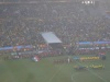 Cantando el himno en el estadio en el juego de  South África vs  México. Fotografía enviada por Ma. Del Consuelo Muñoz Pérez.