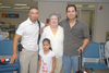 12072010 Chicago. Luis Alberto Silva Ramírez y María Ramírez de Silva fueron recibidos por Jesús Omar Gómez Silva y una pequeñita.