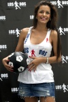 Larissa realizó un desnudo para la revista 'Inteviu', luego de que ganará la selección española, que causó polémica entre los aficionados paraguayos.