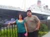 En el Queen Mary Long Beach California. Fotografía enviada por Manuel Pichardo.