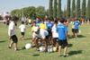 27072010 Los niños aprenden técnicas de futbol.