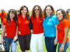 27072010 Ana Victoria, Gloria, Lorena, Margarita y Ailid, en reciente festejo familiar.