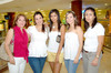 30072010 Paseantes. Yarabí, Yadira, Paulina, Gisela y Mariela.