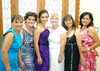 02082010 Gina, Nora, Laura, Lety, Reyna y Paty en reciente festejo.