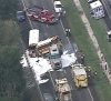 En el accidente murieron una estudiante de secundaria y el conductor del vehículo todo terreno.