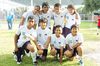 11082010 Integrantes del equipo Uruguay durante la final del curso de verano 'Mora Soccer'.