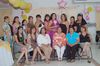 15082010 Grupo de amigas y familiares en la fiesta de canastilla en honor de Leticia Huerta del Toro.