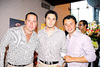 Ricardo Villarreal, Gerardo Carrillo y Daniel Martínez.