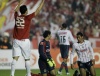 En los minutos finales, Omar Arellano, quien durante casi todo el partido se vio desconcertado, se ganó la tarjeta roja al golpear a D'Alessandro cuando el Inter únicamente estaba esperando la conclusión del juego.