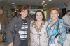 21082010 Torreón. Irma Espinoza y Glagyz Weil llegaron de la Ciudad de México y fueron recibidas por Carmen de Huiles.