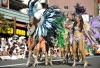 Cada año unas 500 mil personas acuden a presenciar el desfile de samba más importante de Asia.