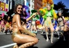 Más de cuatro mil 500 personas han participado en el XXX Festival de Samba anual.