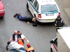 La policía eslovaca, adelantó que el hombre era un ex soldado, por lo que tenía armas.
