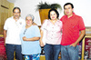 31082010  José Antonio Ramírez, Ana Ramírez, Rebeca de Ramírez y Gabriel Banda, en reciente evento.
