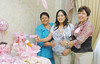 07092010 Amalia Rebolloso junto a sus abuelitas Hilda Morales y Guillermina Aparicio.