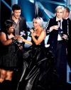 Katy Perry y Nicki Minaj en el escenario de los VMA´s.