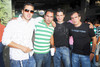 Ramiro, Eduardo, Pedro y Boby.