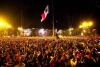 Con un Zócalo repleto, el presidente Felipe Calderón dio el Grito de Independencia.