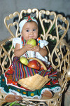 16092010 La pequeña Azul Nahomi Rodríguez García celebró su primer cumpleaños.