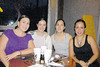 26092010 Meche Rosales, Fernanda Roque, Renata Garza y Aída Mansur.
