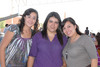 29092010 Reunidas. Mariana García, Ana Julia Flores y Alejandra Ramírez.