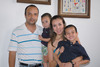 30092010 En familia. Carlos, Ana, Sebastián y Carlitos.