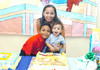 05102010 Los pequeños Daniel y Derek el día que celebraron sus cumpleaños acompañados de su mamá Fátima Martínez.