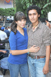 07102010 Daniela y Miguel en reciente velada universitaria.