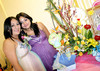 09102010 La festejada acompapñada de las anfitrionas: su mamá, Sra. Luz María Diosdado de Castañeda y su futura suegra Sra. Isabel Rodríguez de Navarro.