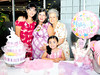 11102010 Gina Arroyo de Alvarado junto a su mamá Maye Bermejo de Arroyo, su hermana Elizabeth Arroyo y su sobrina Frida Castro.