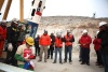 El décimo minero rescatado Alex Vega, mecánico de 31 años.