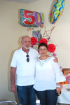 24102010 Claudia Gámez de González en compañía de su esposo Enrique González Villalpando el día que celebraron su cumpleaños.