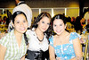 Eva y Luisa, Lizeth y Fernanda.