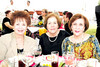 Olimpia Velázquez, Alejandra Elizalde y Angélica Alvarado.