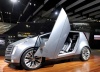 El híbrido Cadillac Urban Luxury Concept es exhibido.